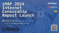 iMAP 2024 Internet Censorship Report Launch